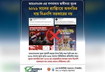 গণমাধ্যম স্বাধীনতা সূচক আরএসএফ-এর র্যাঙ্কিংয়ে অবনতির দায় বিএনপি সরকারের নয় : বাংলাফ্যাক্ট