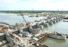 একনেকে ৩৪,৪৯৭ কোটি টাকার পদ্মা ব্যারাজ নির্মাণ প্রকল্প পাস